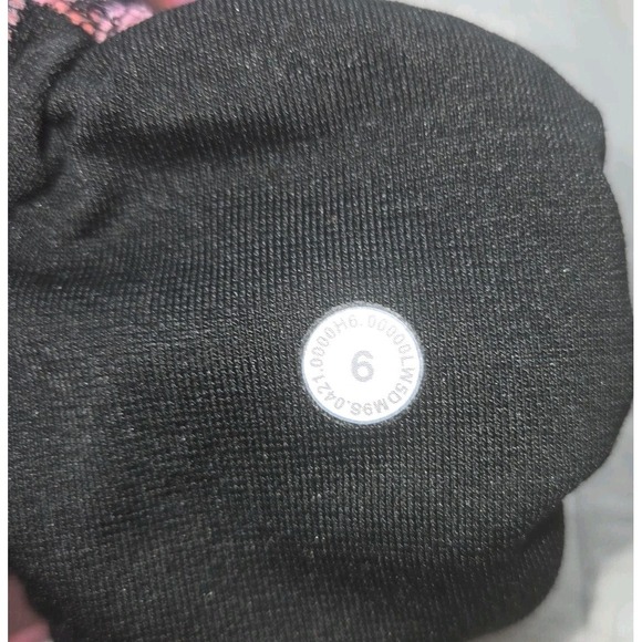 Lululemon Align HR Pant 28" Intensity Pink Blossom Multi Sz 6 Black High Rise 24 - Picture 6 of 8